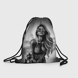 Рюкзак-мешок Trap Girl, цвет: 3D-принт