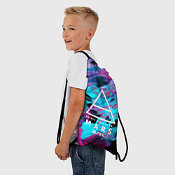 Рюкзак-мешок 30 STM: Neon Colours, цвет: 3D-принт — фото 2