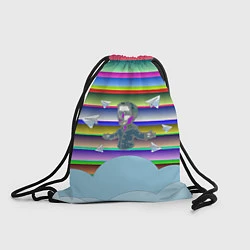 Рюкзак-мешок Telegram Durov, цвет: 3D-принт
