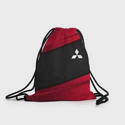 Рюкзак-мешок Mitsubishi: Red Sport, цвет: 3D-принт