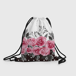 Рюкзак-мешок Roses Trend, цвет: 3D-принт
