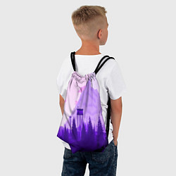 Рюкзак-мешок Firewatch: Violet Wood, цвет: 3D-принт — фото 2