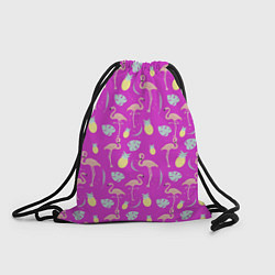 Рюкзак-мешок Тропическое наслаждение, цвет: 3D-принт