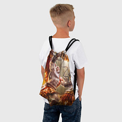 Рюкзак-мешок Кратос на войне, цвет: 3D-принт — фото 2