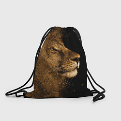Рюкзак-мешок Песчаный лев, цвет: 3D-принт