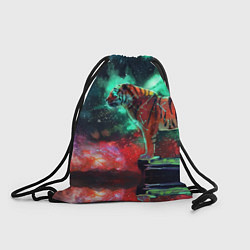 Рюкзак-мешок Мистик тигр, цвет: 3D-принт