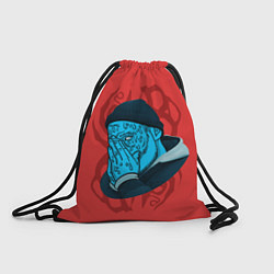Рюкзак-мешок Jeembo Grime, цвет: 3D-принт