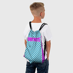 Рюкзак-мешок Fortnite Violet, цвет: 3D-принт — фото 2