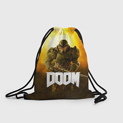 Рюкзак-мешок DOOM: Soldier, цвет: 3D-принт
