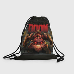 Рюкзак-мешок DOOM: Pinky Monster, цвет: 3D-принт