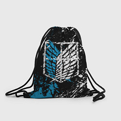 Рюкзак-мешок Разведкорпус, цвет: 3D-принт