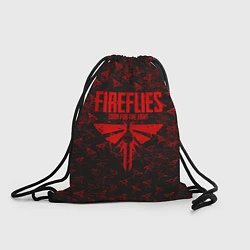 Рюкзак-мешок Fireflies: Red Logo, цвет: 3D-принт
