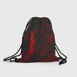 Рюкзак-мешок Cyberpunk 2077: Red Breaks, цвет: 3D-принт