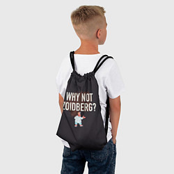 Рюкзак-мешок Why not Zoidberg?, цвет: 3D-принт — фото 2