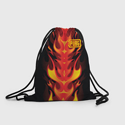 Рюкзак-мешок PUBG: Hell Flame, цвет: 3D-принт