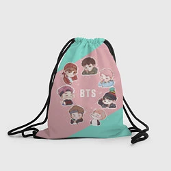 Рюкзак-мешок BTS Boys, цвет: 3D-принт