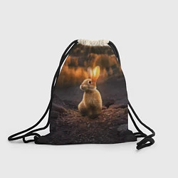 Рюкзак-мешок Солнечный зайчик, цвет: 3D-принт