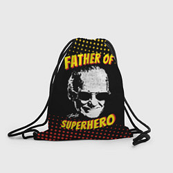 Рюкзак-мешок Stan Lee: Father of Superhero, цвет: 3D-принт