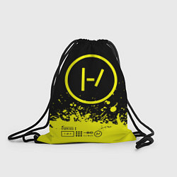 Рюкзак-мешок 21 Pilots: Yellow Paint, цвет: 3D-принт
