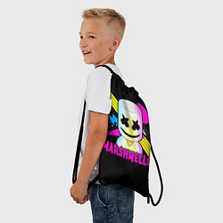 Рюкзак-мешок Marshmello DJ, цвет: 3D-принт — фото 2