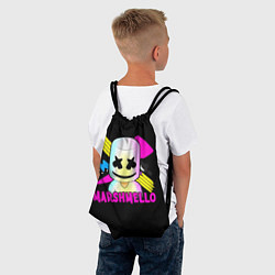 Рюкзак-мешок Marshmello DJ, цвет: 3D-принт — фото 2