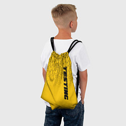 Рюкзак-мешок Testing, цвет: 3D-принт — фото 2