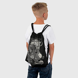 Рюкзак-мешок Mastodon: Death, цвет: 3D-принт — фото 2