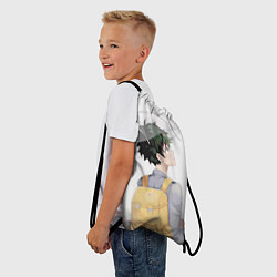 Рюкзак-мешок Дождь, цвет: 3D-принт — фото 2