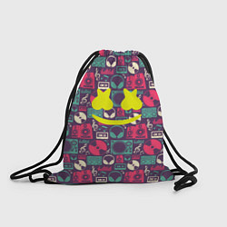 Рюкзак-мешок Marshmello DJ, цвет: 3D-принт