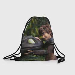 Рюкзак-мешок Как приручить дракона, цвет: 3D-принт