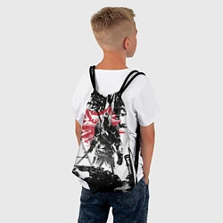 Рюкзак-мешок Силуэт Ведьмака, цвет: 3D-принт — фото 2
