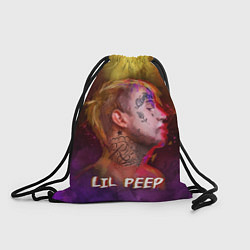 Рюкзак-мешок Lil Peep ART, цвет: 3D-принт