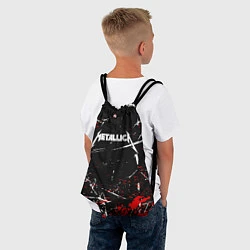 Рюкзак-мешок METALLICA, цвет: 3D-принт — фото 2