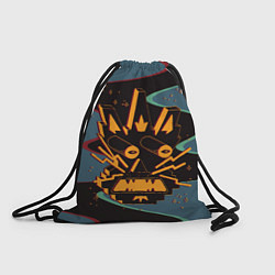 Рюкзак-мешок Rick Rage Face, цвет: 3D-принт