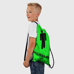 Рюкзак-мешок Billie Eilish: Green Manikin, цвет: 3D-принт — фото 2