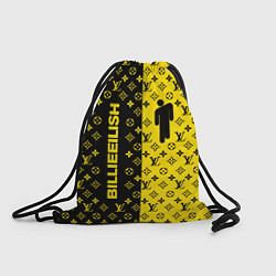 Рюкзак-мешок BILLIE EILISH x LV Yellow, цвет: 3D-принт