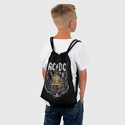 Рюкзак-мешок ACDC - hells bells, цвет: 3D-принт — фото 2