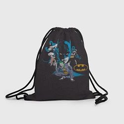 Рюкзак-мешок Batman classic, цвет: 3D-принт
