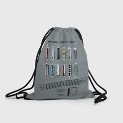 Рюкзак-мешок Batman Utility Belt, цвет: 3D-принт