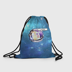 Рюкзак-мешок Space Parrot, цвет: 3D-принт