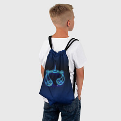 Рюкзак-мешок Знаки Зодиака Весы, цвет: 3D-принт — фото 2