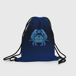 Рюкзак-мешок Знаки Зодиака Рак, цвет: 3D-принт