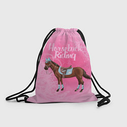 Рюкзак-мешок Horseback Rading, цвет: 3D-принт