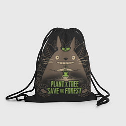 Рюкзак-мешок Plant a tree Save the forest, цвет: 3D-принт