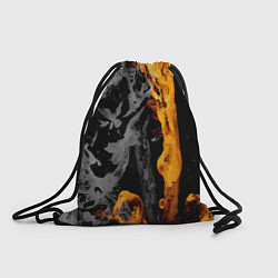 Рюкзак-мешок Black Gold, цвет: 3D-принт