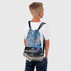 Рюкзак-мешок Mustang, цвет: 3D-принт — фото 2