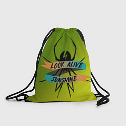 Рюкзак-мешок Look alive sunshine, цвет: 3D-принт