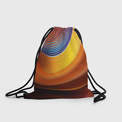 Рюкзак-мешок Плавные Линии, цвет: 3D-принт