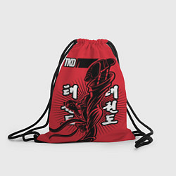Рюкзак-мешок TKD, цвет: 3D-принт