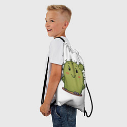 Рюкзак-мешок Кактус, цвет: 3D-принт — фото 2